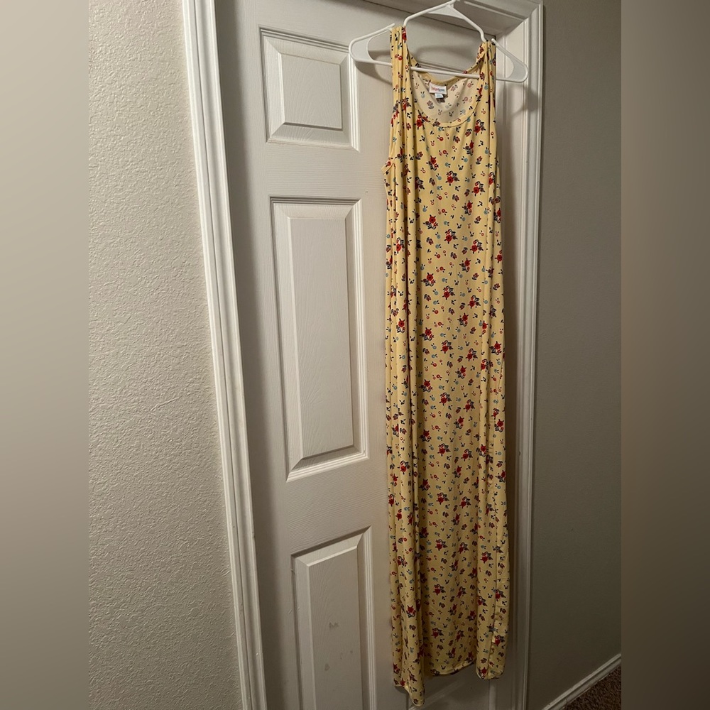 Lularoe Dani maxi dress 2xl EUC